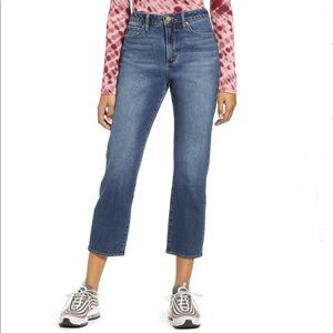 Articles of Society Kate High Waist Crop Straight Leg Jeans (Elwood)
